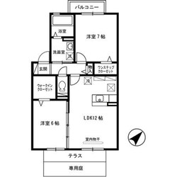 レフィナード　B棟の物件間取画像